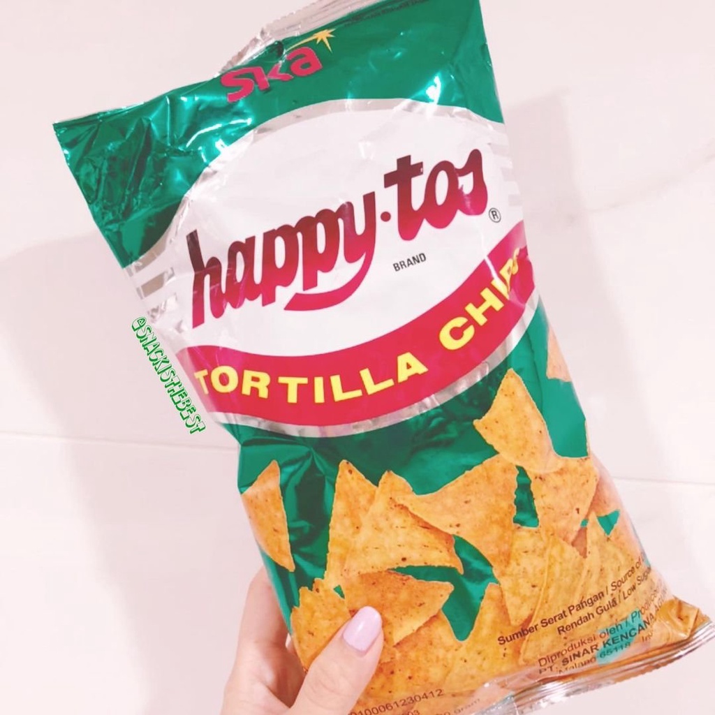 Snack Happy Tos Bắp Vị Phomai Cheddar Giòn Thơm