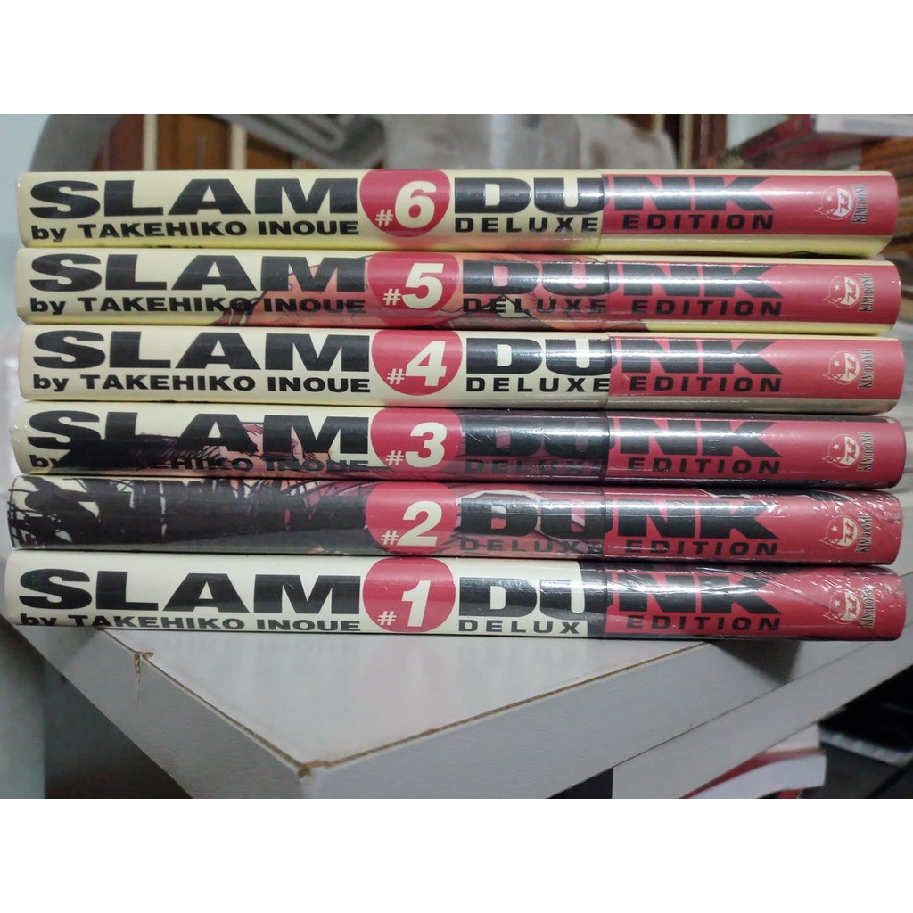 Truyện tranh - Slam dunk - Deluxe Edition Tập 6 7 9 12 14 15 16 17 18 19 20  ( 1 bìa , 2 bìa tặng kèm clearfil )