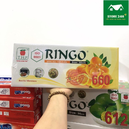 Màng bọc thực phẩm Ringo 660 (30cm x 400m)