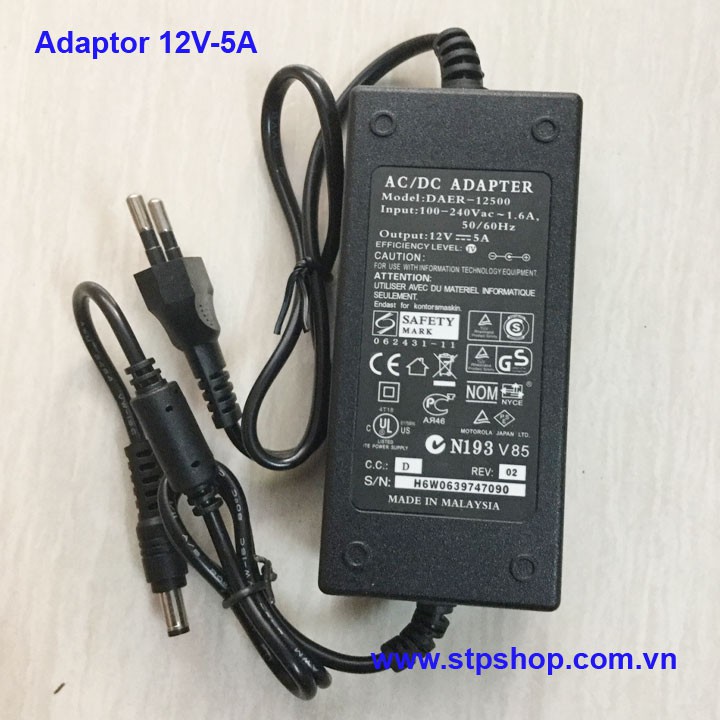 Adaptor 12V-5A
