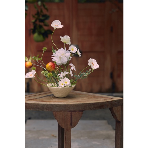 Chén Ikebana Maison Meng SUN CI001K - Màu Kem