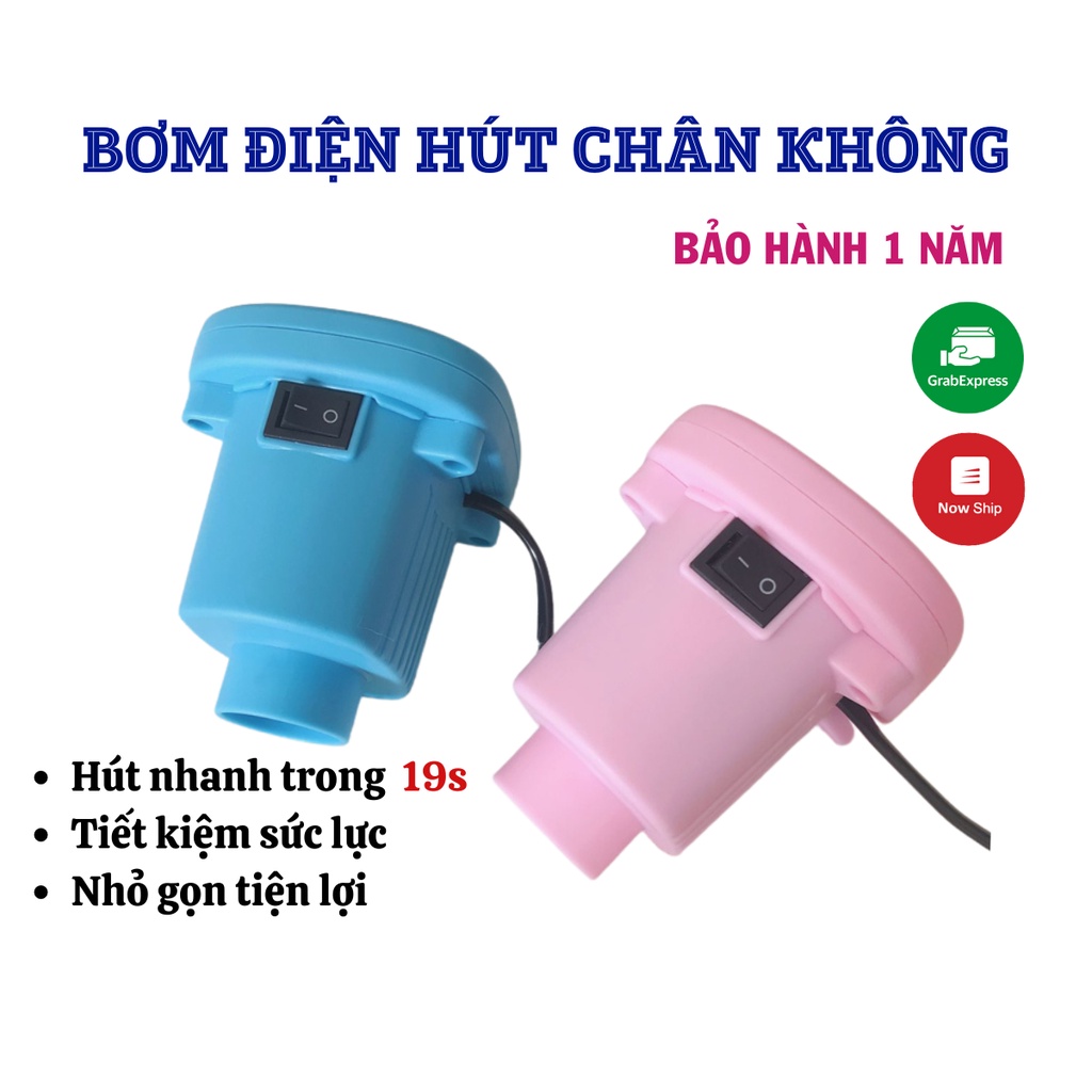Bơm Điện Hút Chân Không Bơm Mini Hút Chân Không Quần Áo Chăn Ga Gối Đệm NOBITA OFFICIAL