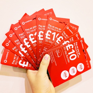 Sim Vodafone dung lượng khủng tại Châu Âu