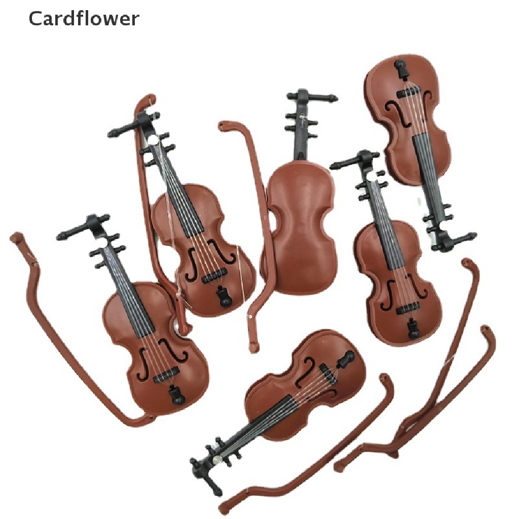 Đàn Violin Mini Tỉ Lệ 1 / 12 Trang Trí Nhà Búp Bê