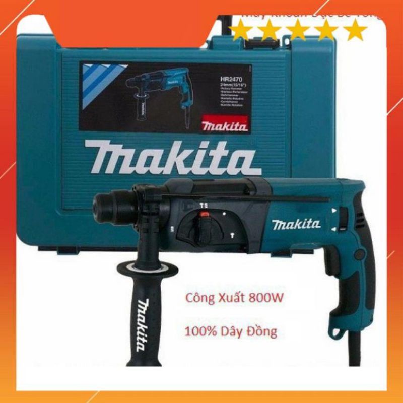 máy khoan bê tông MKT 3 chức năng HR2470