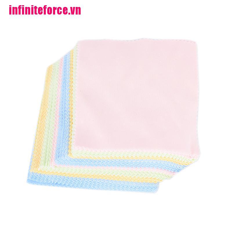 Bộ 10 Khăn Lau Kính / Màn Hình Điện Thoại / Camera Sợi Nhỏ