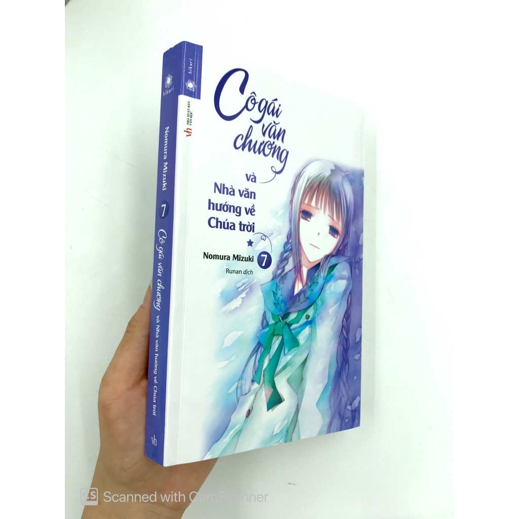 Sách - Cô Gái Văn Chương Và Nhà Văn Hướng Về Chúa Trời (Tập 8) Tặng Bookmark