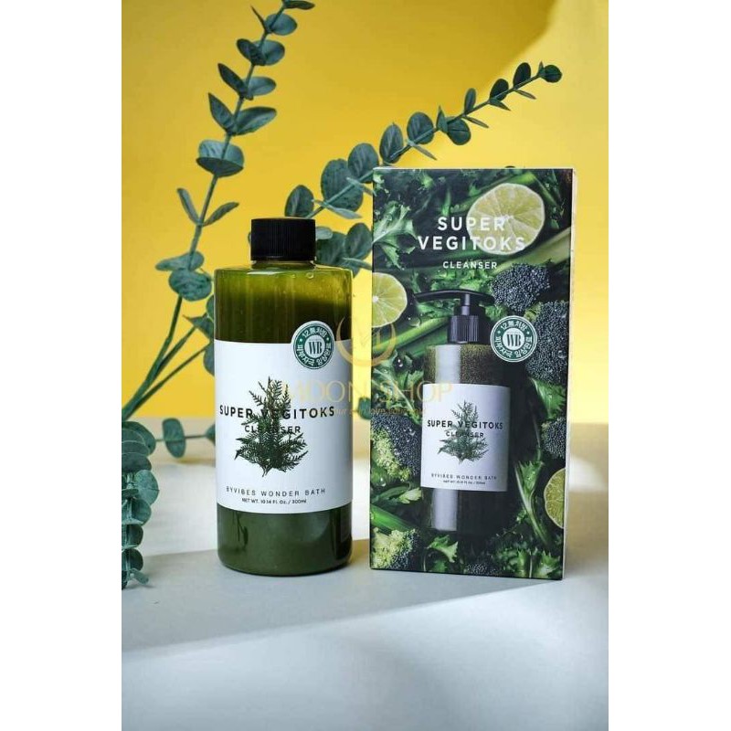 SỮA RỬA MẶT THẢI ĐỘC SUPER VEGITOKS CLEANSER