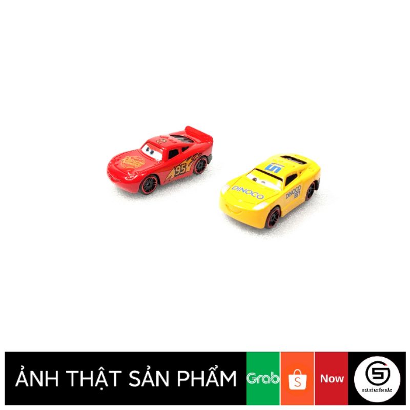 Xe tải đồ chơi xe container xe kéo kèm 6 xe con Kim Loại