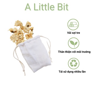 Túi lọc trà vải sợi tre - a little bit