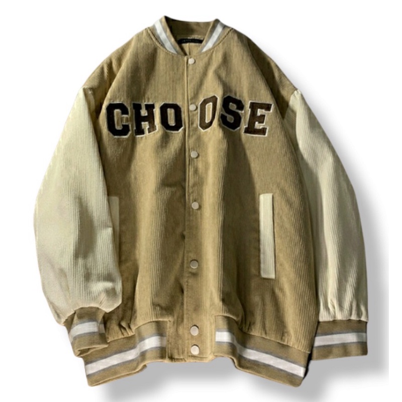 Áo Khoác Bomber Nhung Tăm Unisex Choose Hàng Chuẩn Shop - ĐĂNG QUANG CLOUTHER