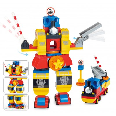 Bộ xếp hình lắp ghép Robot - 92 mảnh ghép Smoneo - 77008 Chính Hãng