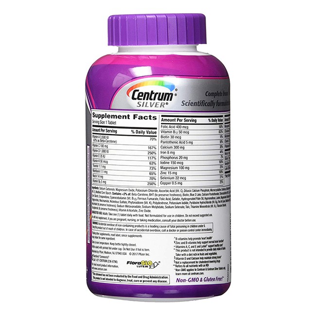 CENTRUM SILVER WOMEN 50+ (250V) | Thế Giới Skin Care