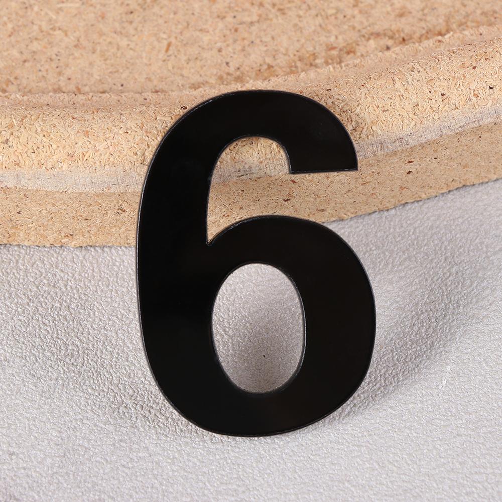 1 Biển Hiệu Dán Cửa Tủ Bằng Acrylic Tự Dính Trang Trí Nhà Cửa / Khách Sạn