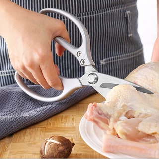 Kéo cắt thực phẩm đa năng sk5 nhật bản, dùng cắt thịt cá gà vịt rau củ, sơ chế tôm cá khi chế biển thức ăn | TP004