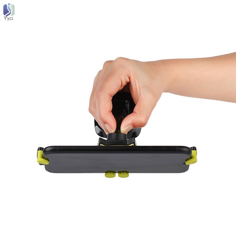 Yy Car Air Vent Phone Holder Mount Clip Bat Safe Grip for iPhone X/Xmax Samsung @VN