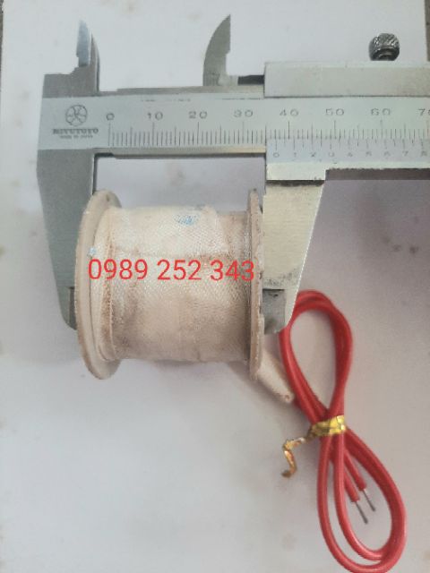 Coil điện van điện từ UD 10 UW 15,20,25. AC 220V, DC 24V 100% dây đồng