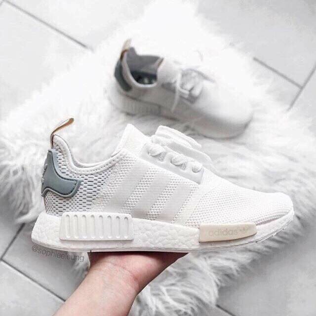 Giày Sneaker Adidas NMD R1 Trắng Xanh (fullbox)