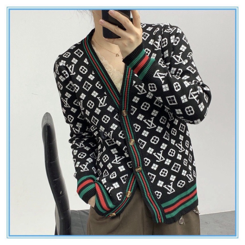 Cardigan Nữ Ulzzang Len GUMAX, Áo Khoác Len Hàn Quốc Phong Cách Trẻ Trung Cá Tính