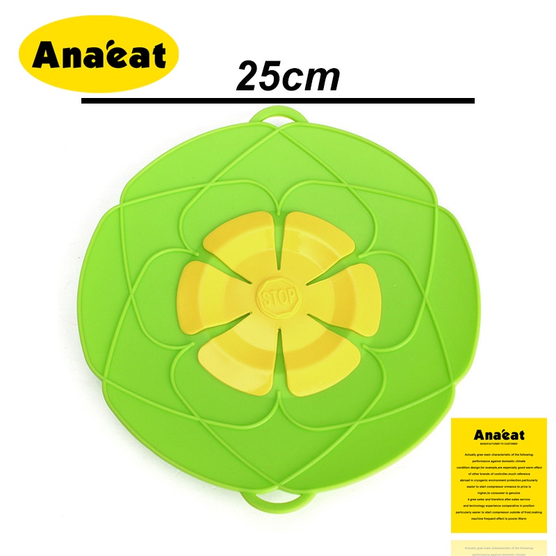 Nắp đậy nồi chống tràn Anaeat làm bằng silicon thiết kế tiện dụng cho nhà bếp