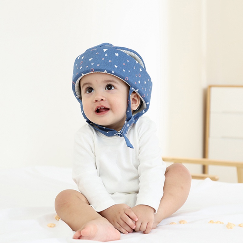 Mũ Bảo Hiểm Bảo Vệ Đầu An Toàn Cho Bé Tập Bò