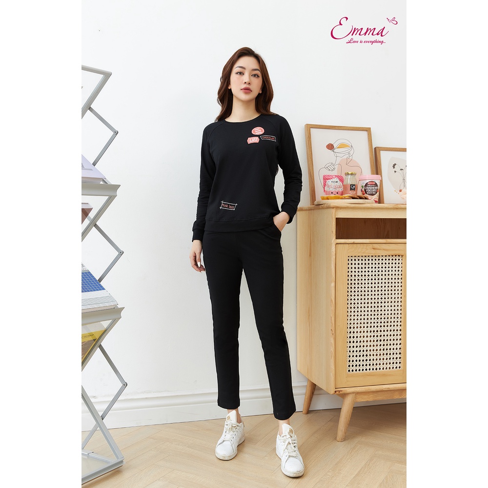 Bộ Đồ Mặc Nhà Da Cá Dáng Thể Thao Emma ETD.21.039.14