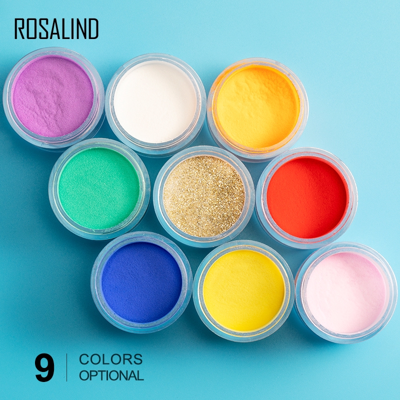 Bột acrylic ROSALIND 10g dùng đắp móng tay nghệ thuật