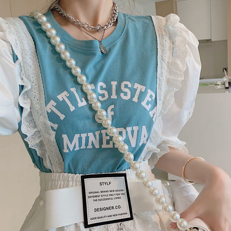 Set áo nữ và quần short thời trang màu hè 2022 xinh xắn cho nữ