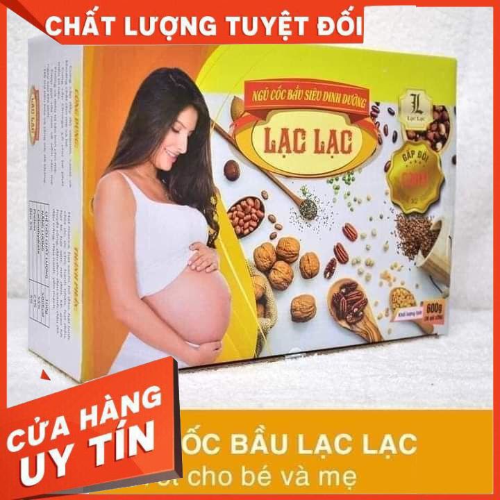 Ngũ Cốc Bầu Dinh Dưỡng Lạc Lạc giảm tình trạng ốm nghén ở mẹ, bổ sung dinh dưỡng cho con phát triển tối ưu