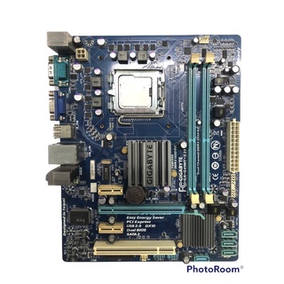 Main g41 ram d3 giga kèm ram 2gb, fe