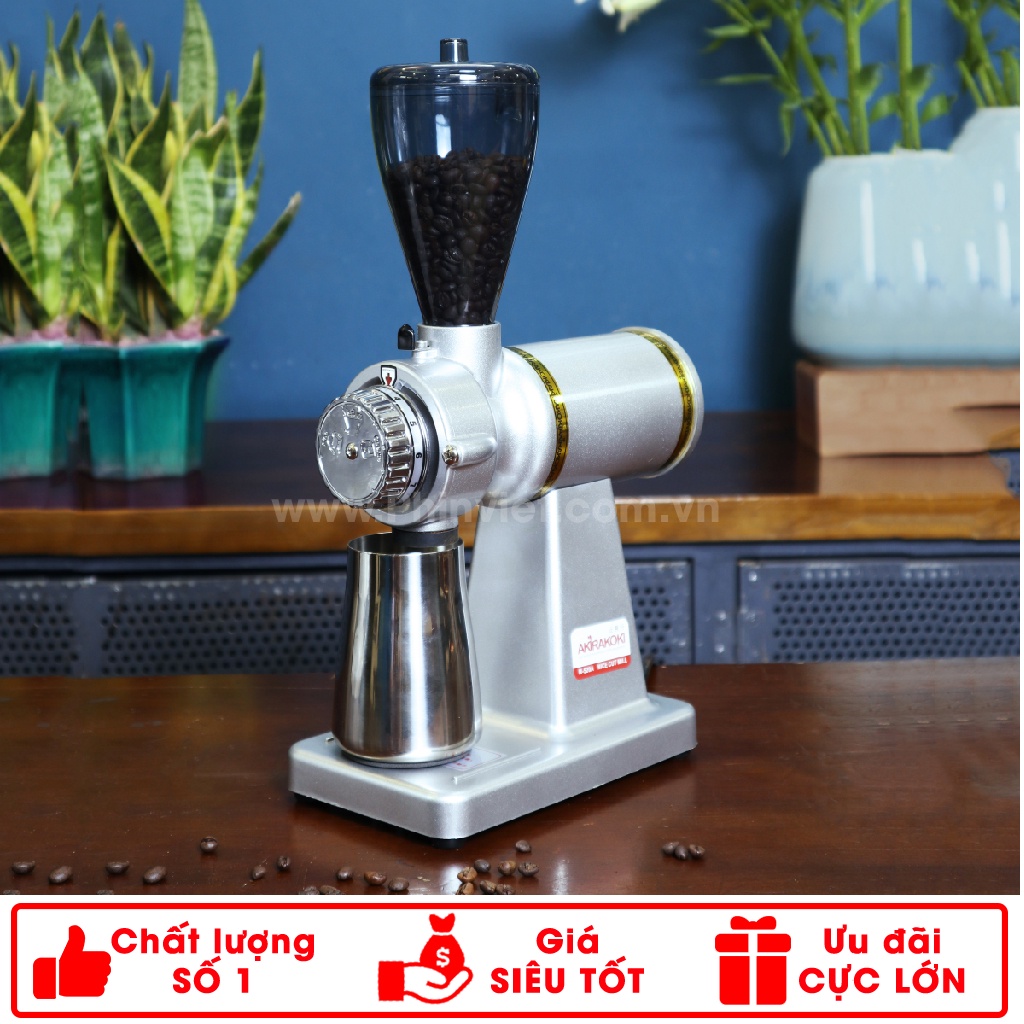 Máy xay cà phê Akira M520A Đài Loan - Nhập Khẩu Chính Hãng