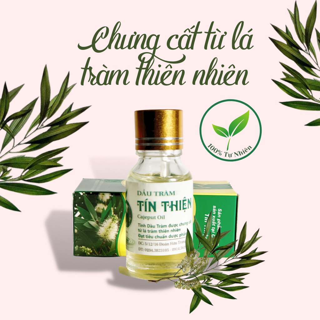 Tinh Dầu Tràm Tín Thiện Huế Nguyên Chất – Giữ Ấm, Kháng Khuẩn Và Chăm Sóc Bé