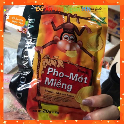 10 Gói Snack Pho Mát Miếng Đồ Ăn Vặt Ngon Giá Rẻ Hấp Dẫn