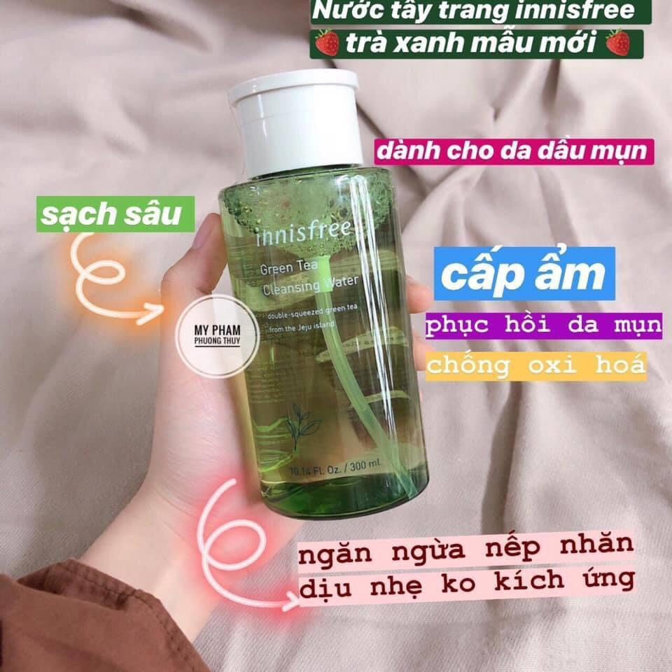 [Auth] NƯỚC TẨY TRANG INNISFREE TRÀ XANH MẪU MỚI 300ml | BigBuy360 - bigbuy360.vn