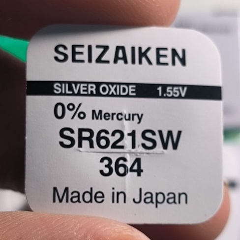 1 Viên Pin Seizaiken 377 , 364 , 379 , 317 , 395 , 335 , 346 , 394 , 397 , 337 , 373 , 315 , 371 , 362 Made In Japan