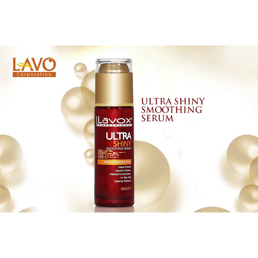 Serum dưỡng bóng tóc Lavox 60ml