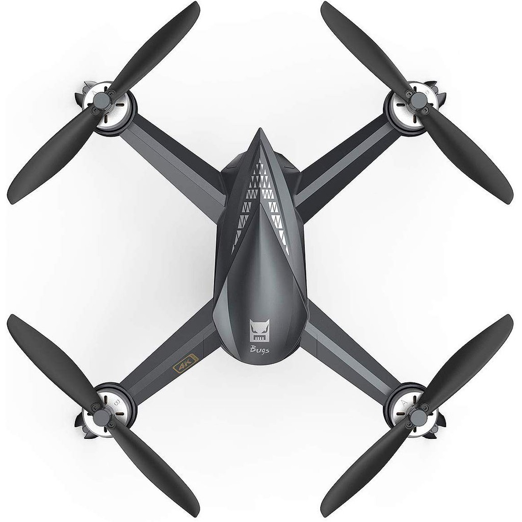 (giá khai trương) [BẢN 4K] Flycam MJX Bugs 5W 4K PRO 2020 2 GPS Tự Động Quay Về Camera FPV WIFI 4K 5G, Tự Bay Theo Chủ