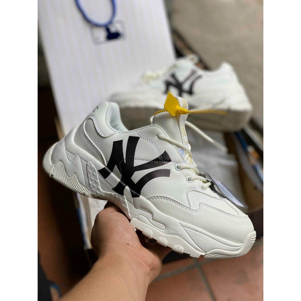 [FreeShip – Hàng chất lượng cao] Giày thể thao,Giày sneaker,Giày 𝐌𝐋𝐁 Trắng chữ NY Đen Bản Cao Cấp
