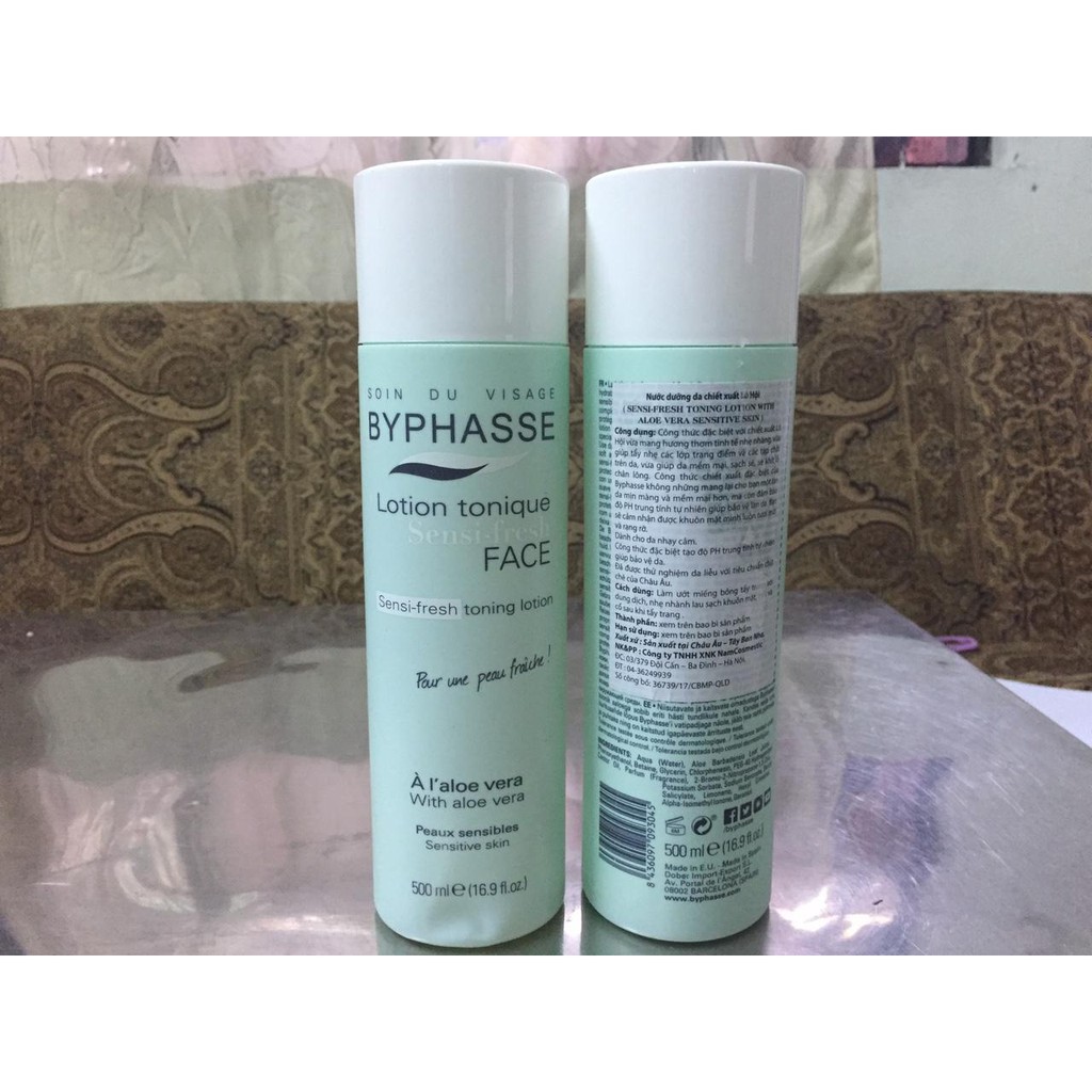 Nước Hoa Hồng Soin Du Visage Byphasse - 500ml