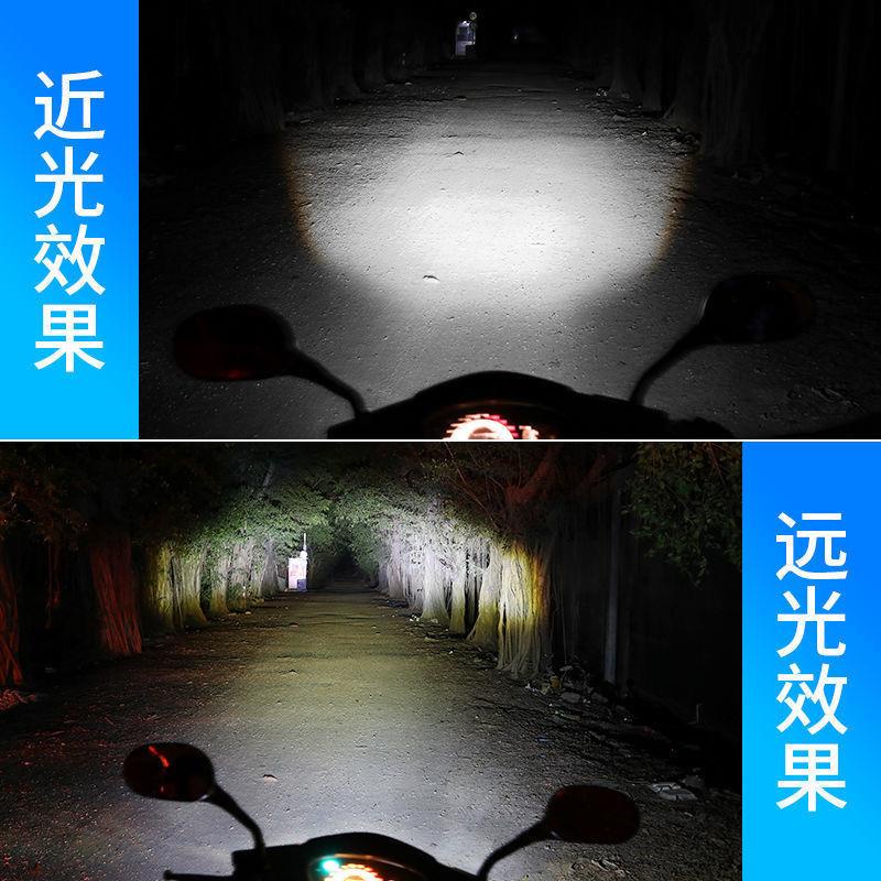 Đèn Pha led Siêu Sáng Cho Xe Máy Ba Bánh 125 Haojue