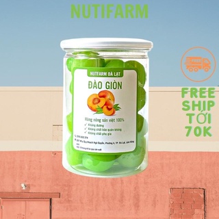 400GR MỨT ĐÀO GIÒN NGON NGỌT TỰ NHIÊN KHÔNG ĐƯỜNG | ĐẶC SẢN ĐÀ LẠT