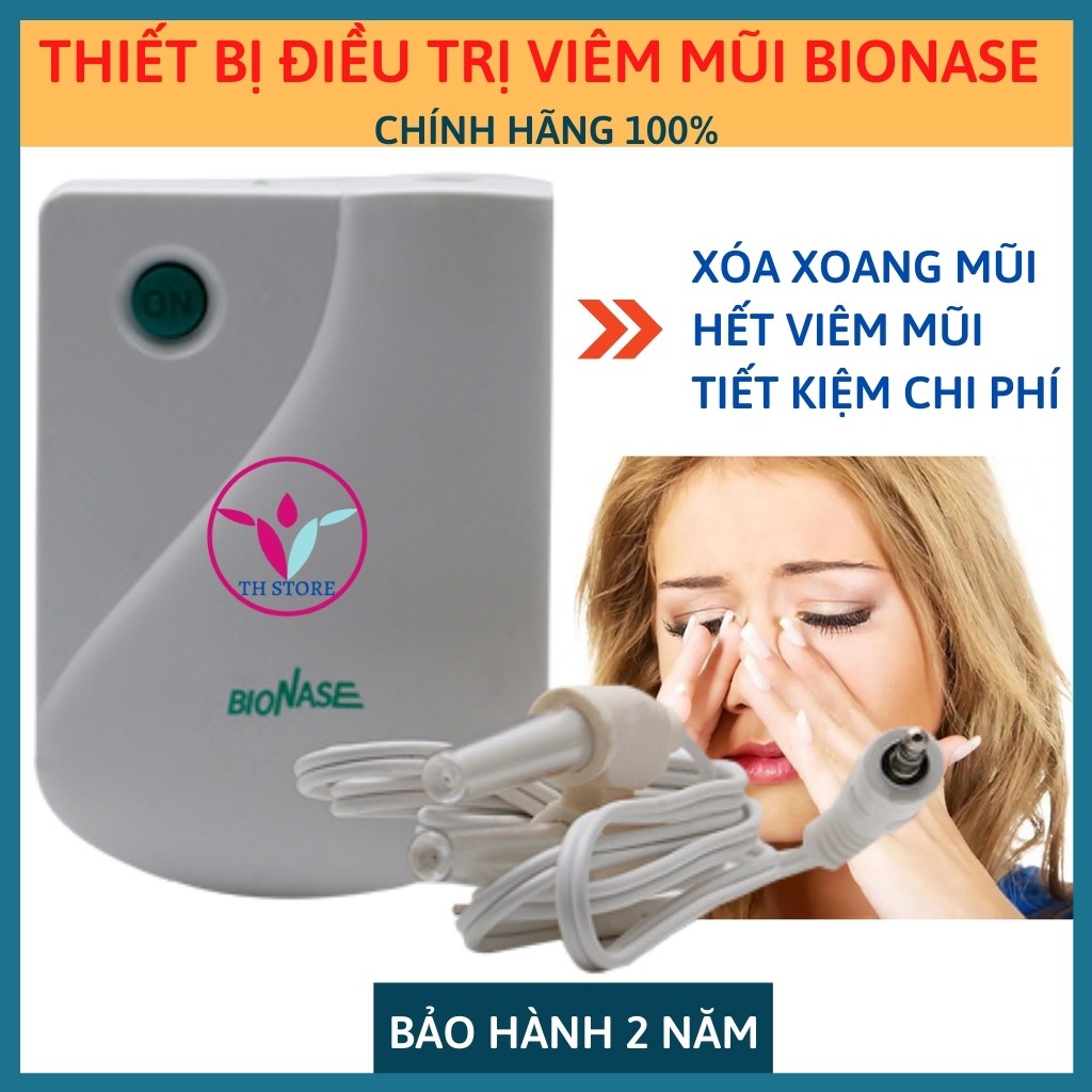 [Hàng chính hãng] Thiết bị hỗ trợ điều trị viêm mũi dị ứng - viêm xoang mãn tính Bionase