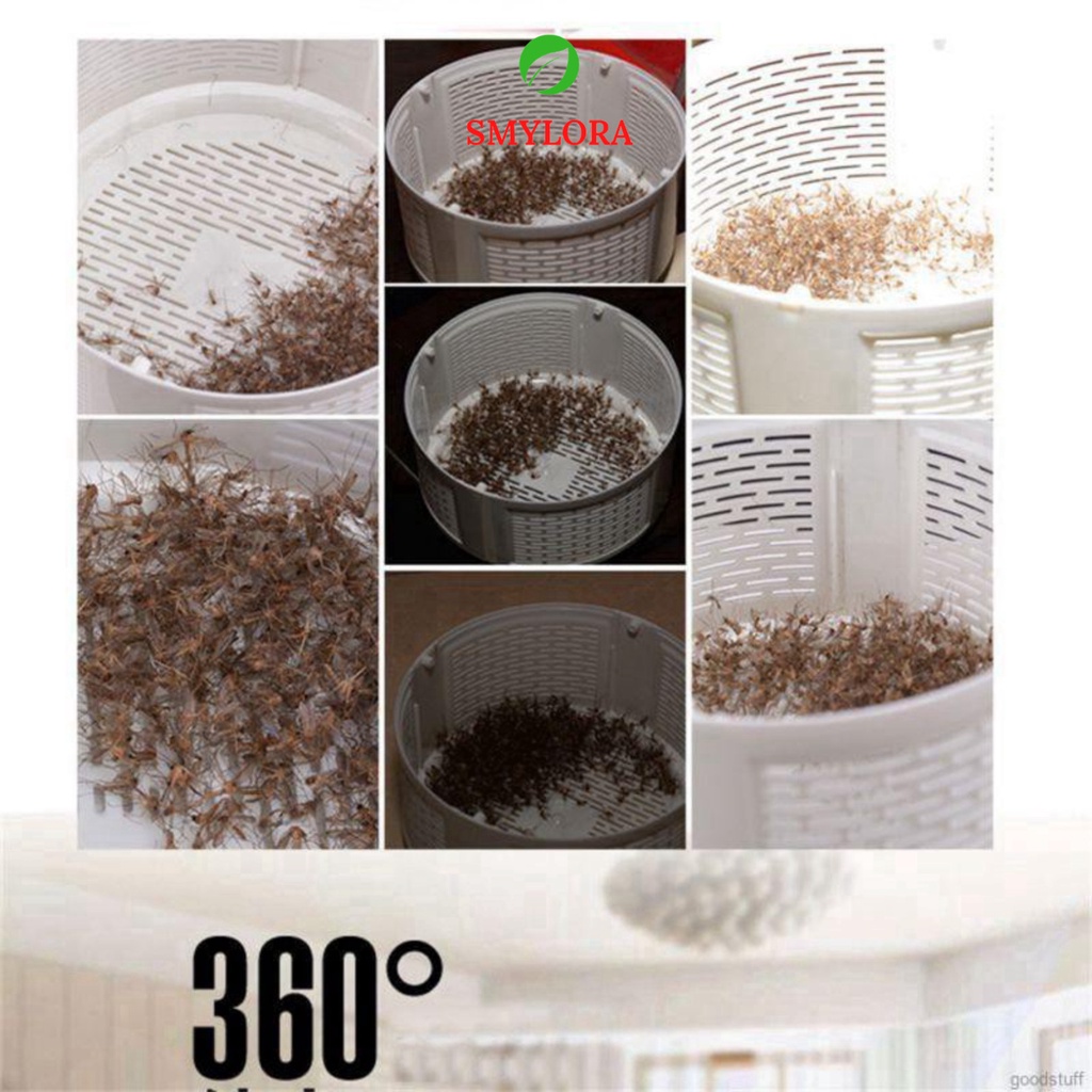 Máy Bắt Muỗi, Đèn Bắt Muỗi Thông Minh Quét 360 Độ Điện Quang 5V Hình Trụ An Toàn, Dễ Sử Dụng