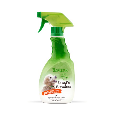 Xịt gỡ rối lông chó mèo Tropiclean chai 473ml (MADE IN USA) - Xịt gỡ rối lông chó mèo Tropiclean chai 473ml.