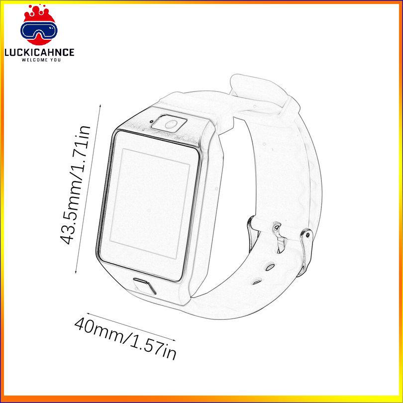 【J6】Smart Watch Smartwatch DZ09 Android Phone Call Relogio 2G GSM SIM TF Card