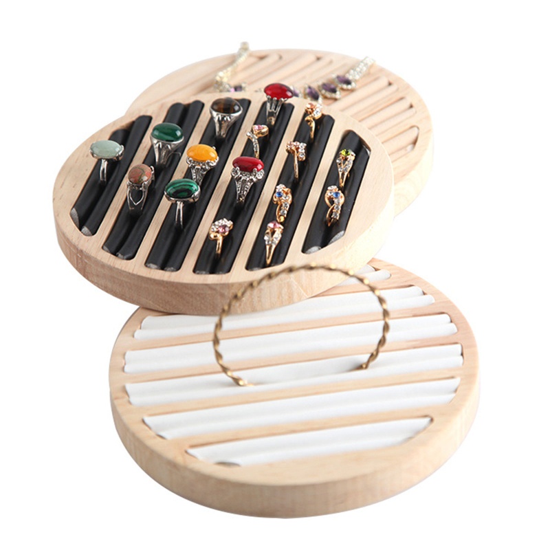 Khay Tròn Trưng Bày Trang Sức Trưng Bày Tiện Lợi