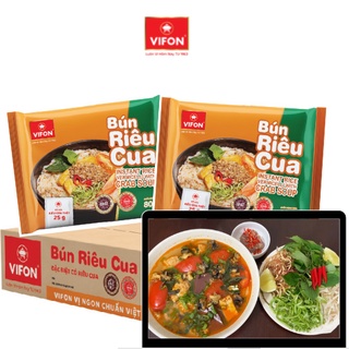 Thùng 30 Bún Riêu Cua VIFON có Túi Riêu Cua (80g / Gói)