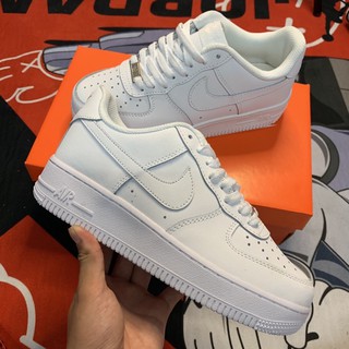 (Ảnh thật + video + full box) Giày thể thao sneaker AF1 trắng