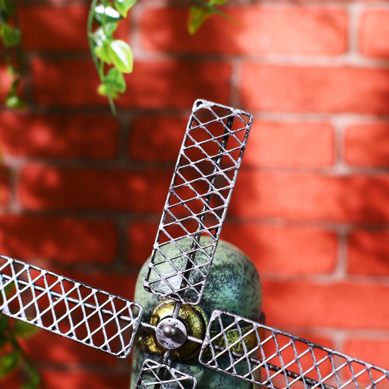 Mô Hình Cối Xay Gió Đồ Chơi Bằng Resin Di Động Giúp Rèn Luyện Trí Não Cho Bé