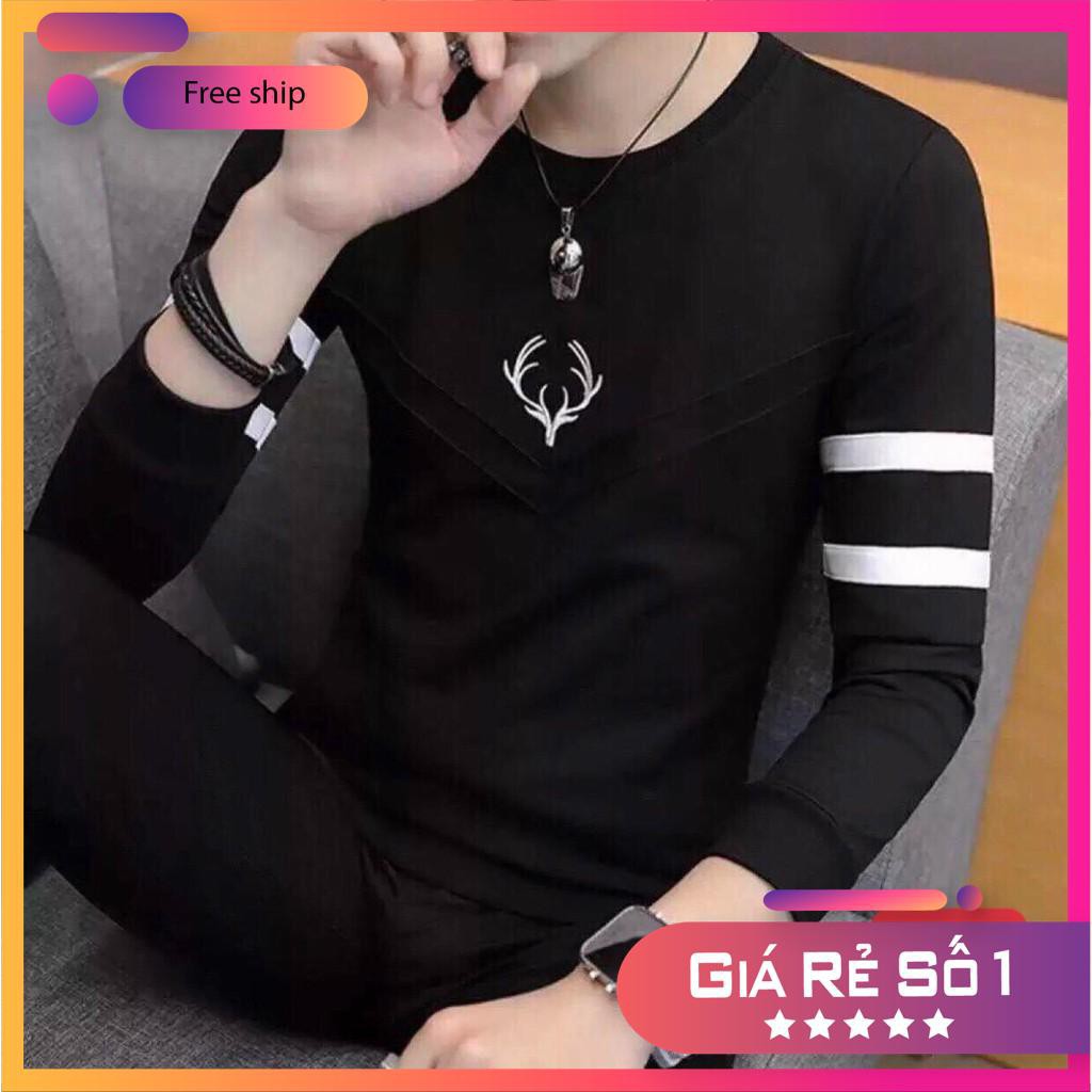 (GIÁ SIÊU RẺ) 🔥HOT🔥 Áo thun tay dài nam chuẩn from RẺ-BỀN-ĐẸP trẻ trung năng động | BigBuy360 - bigbuy360.vn